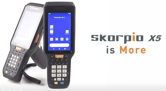 重磅來襲|Skorpio X5移動終端 - 增強可追溯性，提高生產(chǎn)力！